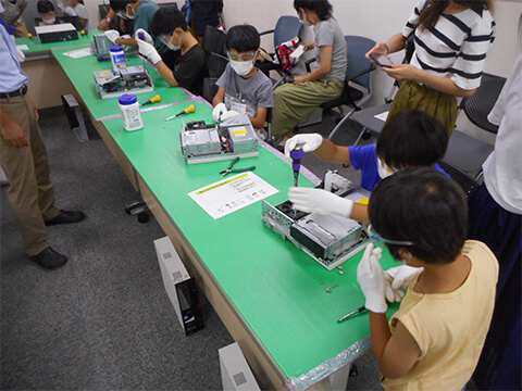 相模原市の小学生向けにリサイクル教育を毎年実施